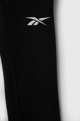 Reebok leggins de antrenament Workout Ready culoarea gri