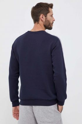 adidas bluză bărbați, culoarea bleumarin, cu imprimeu IJ6469