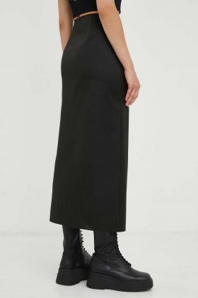 By Malene Birger fusta culoarea negru, maxi, drept