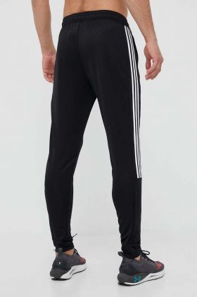 adidas pantaloni de trening culoarea negru, cu imprimeu IA3048