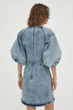 2NDDAY rochie jeans mini, evazati
