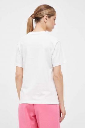 adidas Originals tricou din bumbac culoarea bej