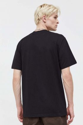 Vertere Berlin tricou din bumbac culoarea negru, modelator