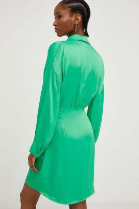 Answear Lab rochie culoarea verde, mini, drept