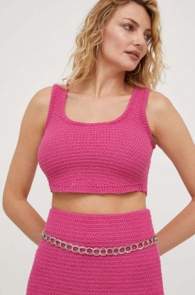 Answear Lab curea femei, culoarea argintiu
