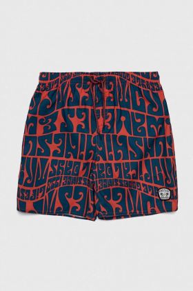 Protest pantaloni scurti de baie copii culoarea albastru marin