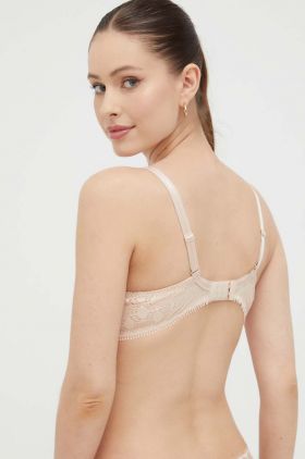 Chantelle sutien culoarea bej, dantela, neted