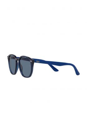 Ray-Ban ochelari de soare copii Junior culoarea albastru marin, 0RJ9070S