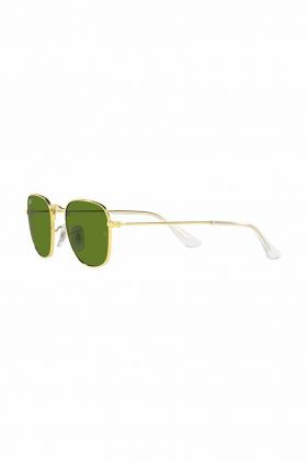 Ray-Ban ochelari de soare copii Frank Kids culoarea verde, 0RJ9557S-Polarized