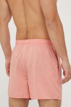 adidas Performance pantaloni scurti de baie Solid CLX culoarea portocaliu