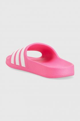 adidas slapi copii ADILETTE AQUA K culoarea roz