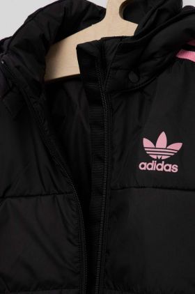 adidas Originals geaca copii culoarea negru