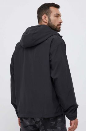 adidas Originals geaca barbati, culoarea negru, de tranzitie