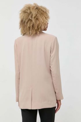 Notes du Nord sacou culoarea bej, oversize, neted