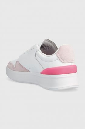 adidas sneakers din piele KANTANA culoarea alb