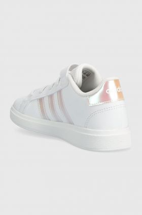 adidas sneakers pentru copii GRAND COURT 2. culoarea alb