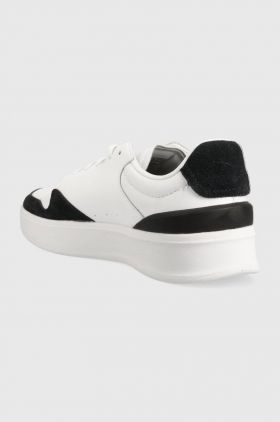 adidas sneakers din piele KANTANA culoarea alb IG9818