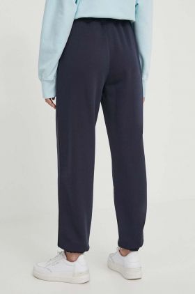 Gant pantaloni de trening culoarea albastru marin, melanj