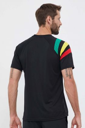 adidas Performance tricou de antrenament Fortore 23 culoarea negru, cu imprimeu  IK5737