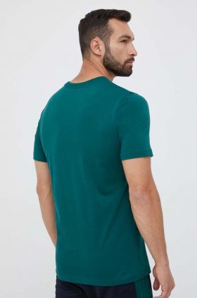 adidas tricou din bumbac culoarea verde, uni IJ6111