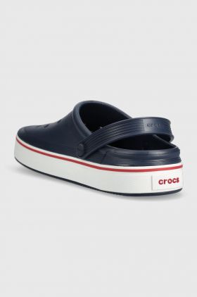 Crocs papuci Crocband Clean Clog bărbați, culoarea bleumarin 208371