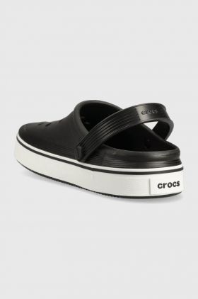 Crocs papuci Crocband Clean Clog culoarea negru 208371