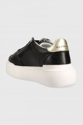 U.S. Polo Assn. sneakers din piele ARTIDE culoarea negru, ARTIDE001D