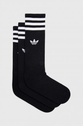 adidas Originals șosete 3-pack culoarea negru IL5015