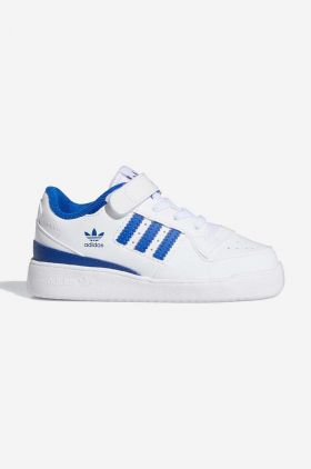 adidas Originals sneakers pentru copii FY7986 Forum Low culoarea alb