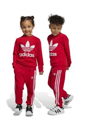 adidas Originals trening copii culoarea rosu