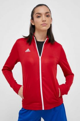 adidas Performance hanorac de antrenament Entrada 22 culoarea roșu, uni H57562