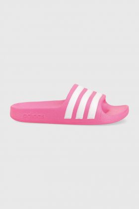 adidas slapi copii ADILETTE AQUA K culoarea roz