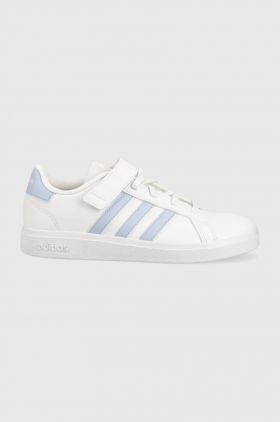 adidas sneakers pentru copii GRAND COURT 2.0 EL culoarea alb