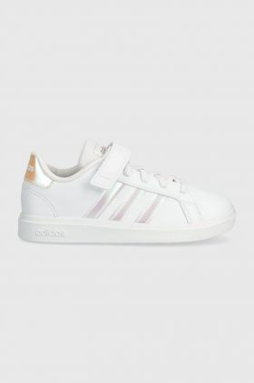 adidas sneakers pentru copii GRAND COURT 2. culoarea alb