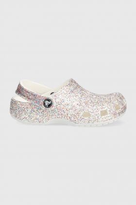 Crocs slapi copii CLASSIC SPRINKLE GLITTER