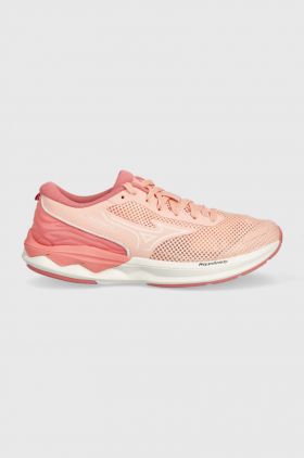 Mizuno pantofi de alergat Wave Revolt 3 culoarea roz
