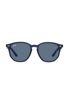 Ray-Ban ochelari de soare copii Junior culoarea albastru marin, 0RJ9070S