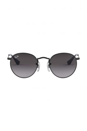 Ray-Ban ochelari de soare copii Round Kids culoarea negru, 0RJ9547S