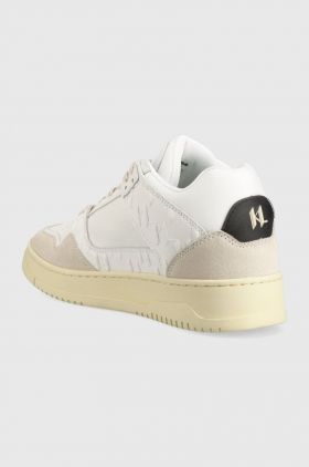 Karl Lagerfeld sneakers KREW culoarea alb, KL53030