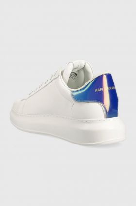 Karl Lagerfeld sneakers din piele KAPRI MENS culoarea alb, KL52530G