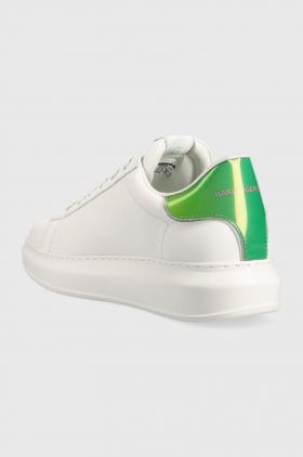 Karl Lagerfeld sneakers din piele KAPRI MENS culoarea alb, KL52530G