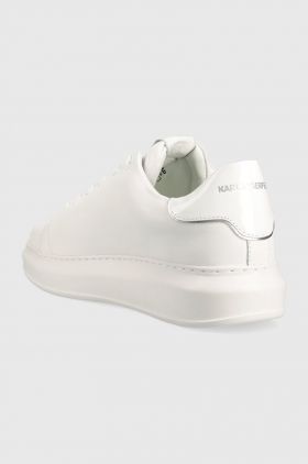 Karl Lagerfeld sneakers din piele KAPRI MENS culoarea alb, KL52539