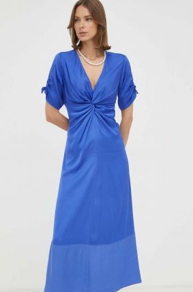 Day Birger et Mikkelsen rochie maxi, evazati