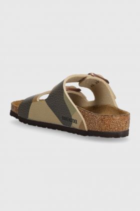 Birkenstock slapi copii culoarea verde