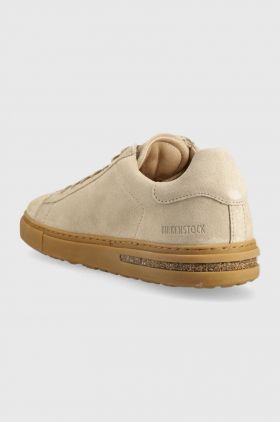 Birkenstock sneakers din piele întoarsă culoarea bej 1019363-cream