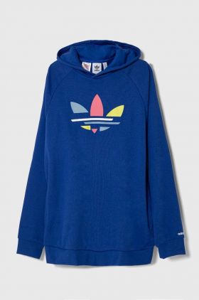 adidas bluza copii H14154 cu glugă, cu imprimeu