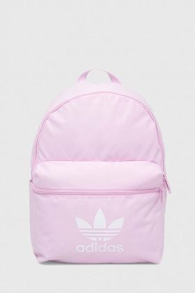 adidas Originals rucsac femei, culoarea roz, mare, cu imprimeu