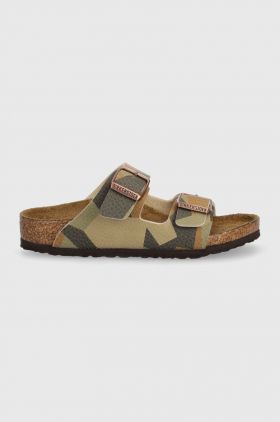 Birkenstock slapi copii culoarea verde