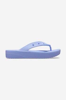 Crocs slapi copii Flip culoarea violet