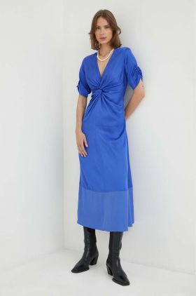 Day Birger et Mikkelsen rochie maxi, evazati